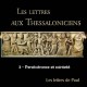 Les Thessaloniciens, sur CD - 3. Persévérance et sainteté