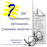 Manifestations déroutantes, comment discerner