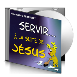 Geneviève BERNADAT, sur CD - Servir, à la suite de Jésus